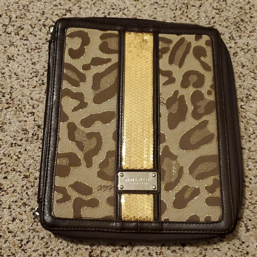 Nine West Animal Print Tablet Case